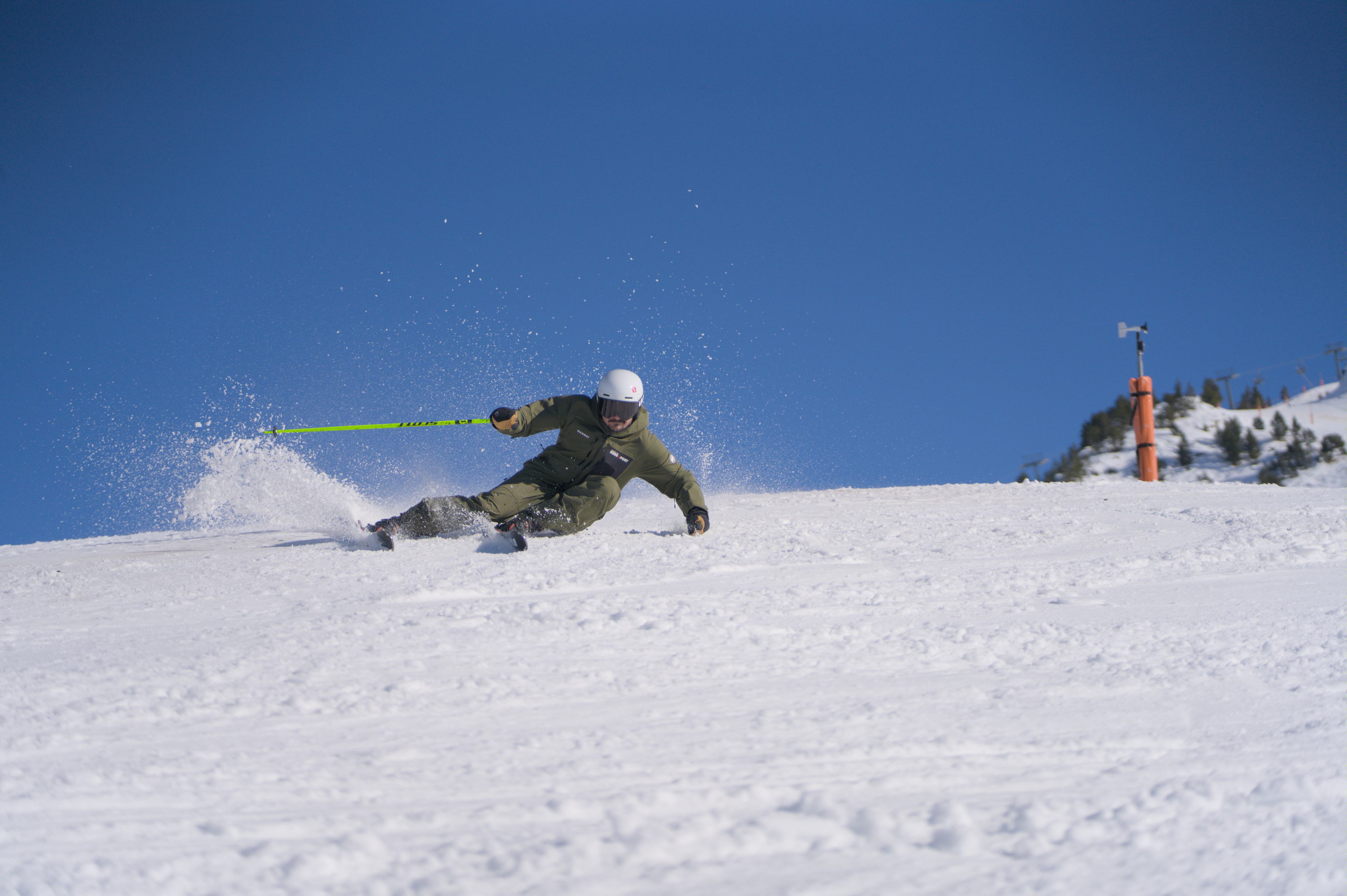 Esquiador en Baqueira Beret